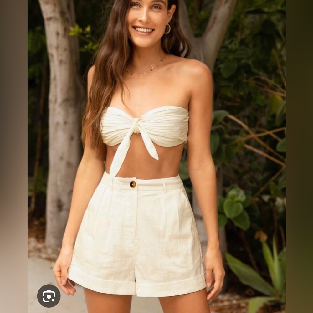 Shein Shorts & Crop Top Set